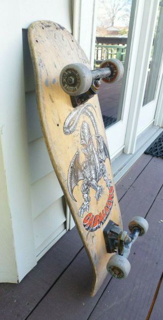 Vintage Powell Peralta STEVE CABALLERO Skateboard Complete Mechanical Dragon 7