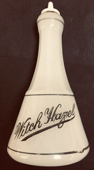 Vintage Barber Shop Witch Hazel Bottle,  Circa 1900
