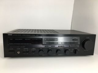 Vintage Yamaha Model Rx - 530 Natural Sound Stereo Receiver Rs Made In Japan