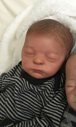 Ryan By Natalie Scholl Rare Reborn Preemie Baby Doll
