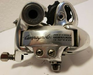 Vintage Campagnolo Record 9 Speed Titanium Rear Derailleur