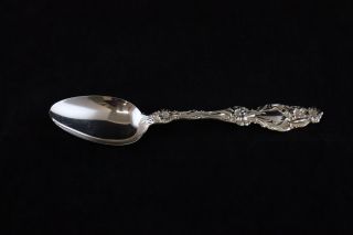 Whiting Division Lily Sterling Silver Serving Spoon