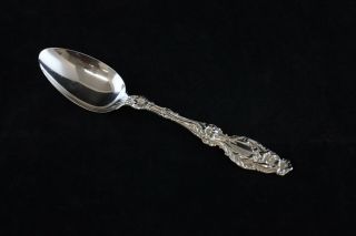 Whiting Division Lily Sterling Silver Serving Spoon 2