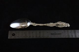 Whiting Division Lily Sterling Silver Serving Spoon 3