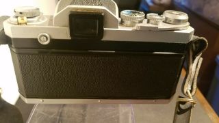 Vintage Nikon F Camera.  Vivitar Tele Zoom Lens. 4