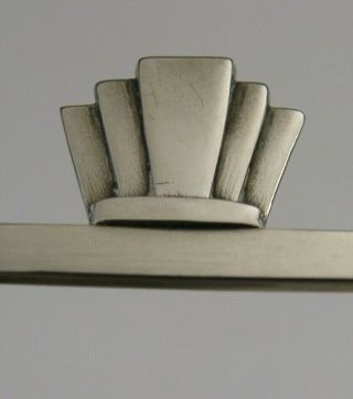 QUALITY SOLID STERLING SILVER SIX SLICE TOAST RACK 1958 ART DECO 4