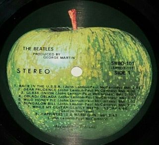 BEATLES EX/NM 1968 WHITE ALBUM LOW LOW 0215623 WITH ALL 7 RARE ERRORS SWBO - 101 3