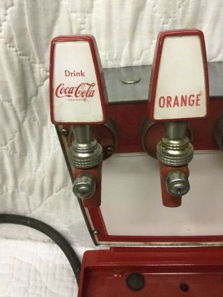 Vintage 1960 ' s Era Coca - Cola Sprite Fanta 4 Jet Soda Fountain Dispenser 4