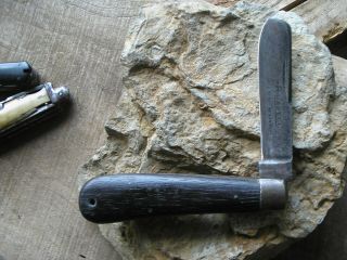 Old Vintage One Blade Russell Cotton Sampler Knife