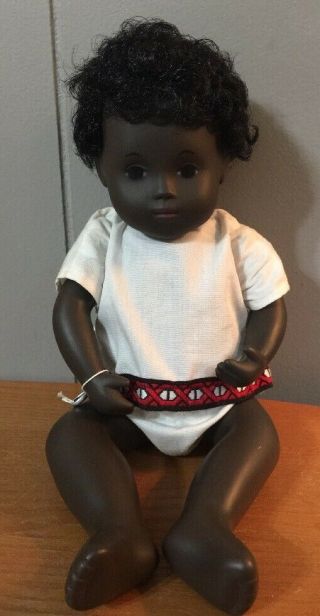 Vintage Sasha Black Baby Doll With Wrist Tag