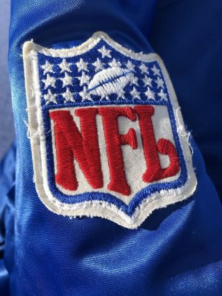 Vintage Los Angeles Rams Starter Satin Jacket Jersey Shirt 90s NFL Donald Goff 3