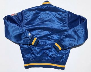 Vintage Los Angeles Rams Starter Satin Jacket Jersey Shirt 90s NFL Donald Goff 8