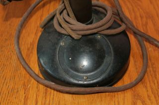 Kellogg candlestick Telephone Vintage 1907 Bakelite handle Antique phone F - 301 5