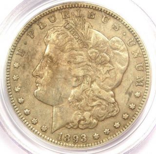 1893 - O Morgan Silver Dollar $1 - Pcgs Xf40 (ef40) - Rare Date - Certified Coin