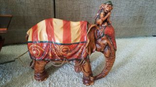 Vintage RINGLING BARNUM BAILEY Circus Wagon Elephant Monkey Clown Bears RARE 2