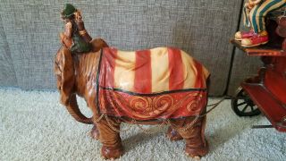 Vintage RINGLING BARNUM BAILEY Circus Wagon Elephant Monkey Clown Bears RARE 8