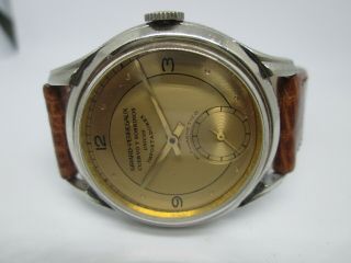 RARE VINTAGE GIRARD PERREGAUX BY CUERVO Y SOBRINOS HABANA HANDWIND MENS WATCH 5