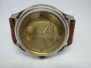 RARE VINTAGE GIRARD PERREGAUX BY CUERVO Y SOBRINOS HABANA HANDWIND MENS WATCH 6