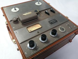 Vintage Ampex 601 Reel - To - Reel Tape Recorder With Tape - 71019d