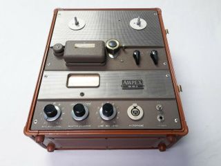 Vintage Ampex 601 Reel - To - Reel Tape Recorder with Tape - 71019d 3