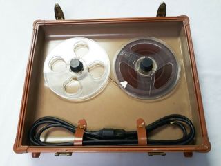 Vintage Ampex 601 Reel - To - Reel Tape Recorder with Tape - 71019d 8