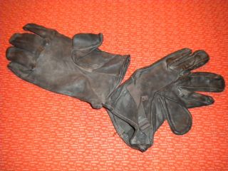 U.  S.  Army:leather Gloves,  M - 1949 Vietnam Korea Special Forces Delta Force Size 4