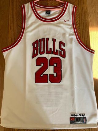 Nwt Vintage Nike Michael Jordan Chicago Bulls Authentic Jersey