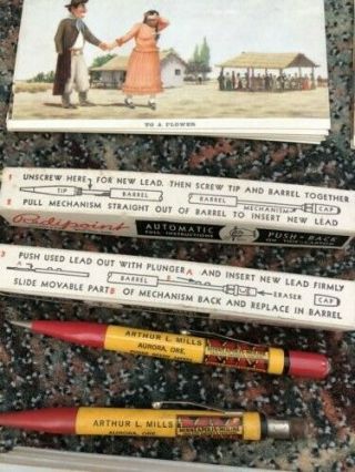Vintage Minneapolis Moline Pencils,  Tape measures,  Coloring books,  Post Cards 3