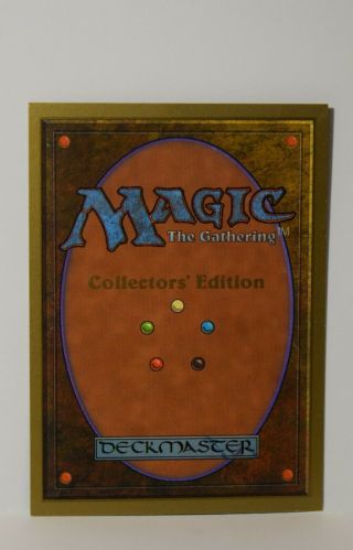MTG Magic the Gathering - Collectors Edition CE - Mox Jet x1 3