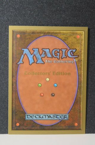 MTG Magic the Gathering - Collectors Edition CE - Mox Jet x1 6