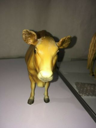 Vintage Breyer Jersey Cow with Star No Horns 4