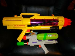 Vintage Larami Soaker Cps 3200 Missing Backpack Both.