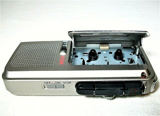 Vintage Sony M - 570V Micro - Cassette Recorder with 4 Blank Tapes - Great Shape 4