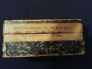 Vintage Remington UMC.  44 X.  L EMPTY AMMO BOX 2