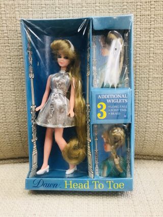 Vintage Topper Dawn Doll - Head To Toe Dawn Nrfb
