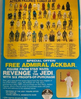 1982 Vintage Star Wars The Empire Strikes Back IG - 88 48 Back 6