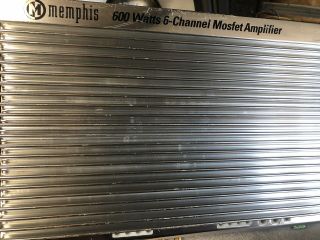 Old school Memphis Belle 6 channel Amplifier,  Rare,  Vintage,  SQ,  Flagship,  Unicorn 2 4