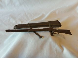 Vintage Marx Best Of The West Brown Rifle & Scabbard Johnny West Thunderbolt Etc