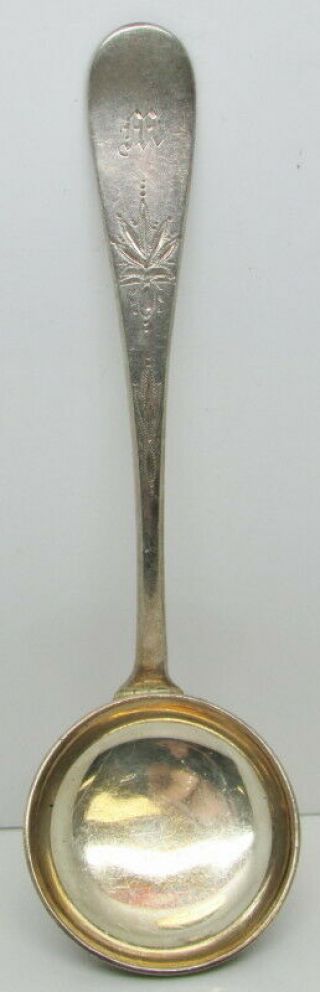 Vintage Savage & Lyman Sterling Silver Tottie Spoon - Circa 1850 