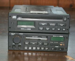 Oem Vintage Saab Clarion Radio Am Fm Tuner Cassette And Cd Player