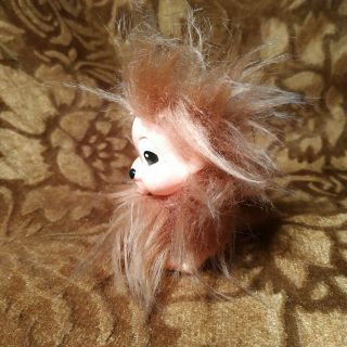 Vintage Rare Authentic Russian rubber toy - Troll Doll - 3.  5 in - USSR Doll 2