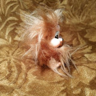 Vintage Rare Authentic Russian rubber toy - Troll Doll - 3.  5 in - USSR Doll 3