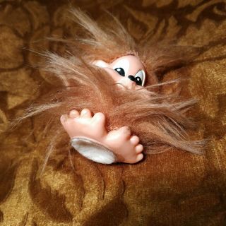 Vintage Rare Authentic Russian rubber toy - Troll Doll - 3.  5 in - USSR Doll 4