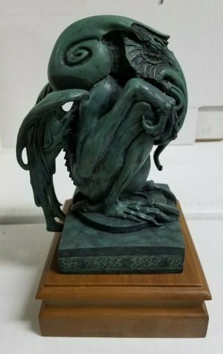 RARE Stephen Hickman CTHULHU Statue Sculpture H.  P.  Lovecraft Bowen Designs 801 2