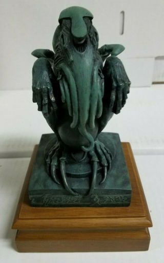 RARE Stephen Hickman CTHULHU Statue Sculpture H.  P.  Lovecraft Bowen Designs 801 5