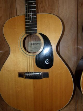 Vintage 1965 Epiphone Ft - 120 Acoustic Guitar By Gibson