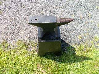 anvil,  Fisher vintage anvil with factory stand,  5 fisher anvil Trenton N J. 9