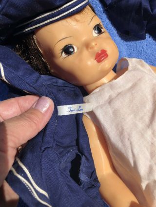 Vintage Terri Lee Doll,  With Clothes And Authentic Terri Lee Trunk 6