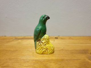 Quality Chinese 19th/20th Century Porcelain Parrot Kangxi Style