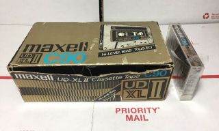/vintage Maxell Ud Xl Ii C90 Cassette - Made In Japan - 12 In Total
